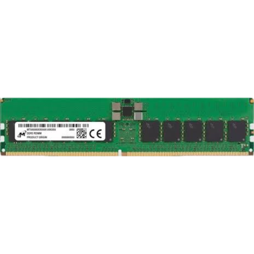 Память оперативная/ Micron 32GB DDR5 4800MT/s CL40 ECC Registered DIMM 288pin