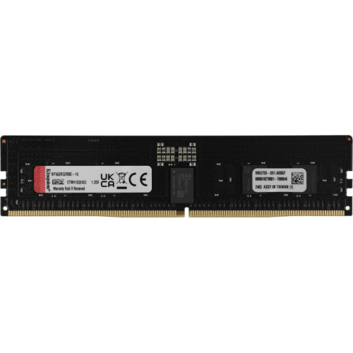Память DDR5 Kingston KF560R32RBE-16 16Gb DIMM ECC Reg PC5-44800 CL32 6000MHz