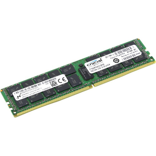 Память оперативная/ Crucial 16GB DDR4 2133 MT/s (PC4-2133) CL15 DR x4 ECC Registered DIMM 288pin