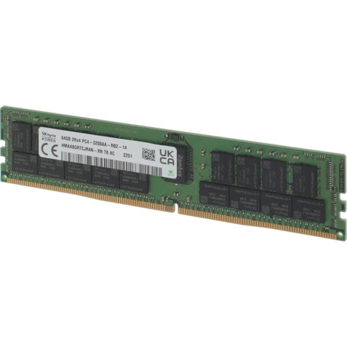 Память оперативная/ Hynix 64GB 3200MHz DDR4 RDIMM pulled Память оперативная/ Hynix 64GB 3200MHz DDR4 RDIMM pulled
