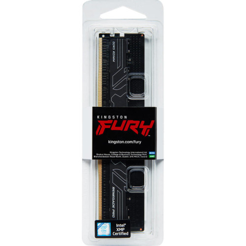 Память оперативная/ Kingston 32GB 4800MT/s DDR5 ECC Reg CL36 DIMM FURY Renegade Pro PnP Память оперативная/ Kingston 32GB 4800MT/s DDR5 ECC Reg CL36 DIMM FURY Renegade Pro PnP