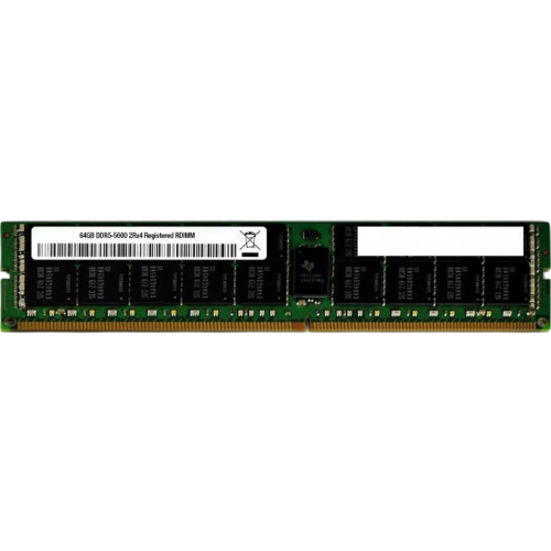Оперативная память/ 64GB RDIMM, 5600MT/s, Dual Rank