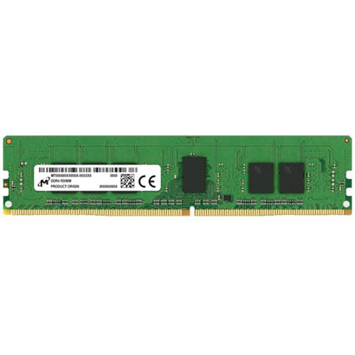 Память оперативная/ Micron 16GB DDR4 2933 MT/s CL21 1Rx8 ECC Registered DIMM 288pin