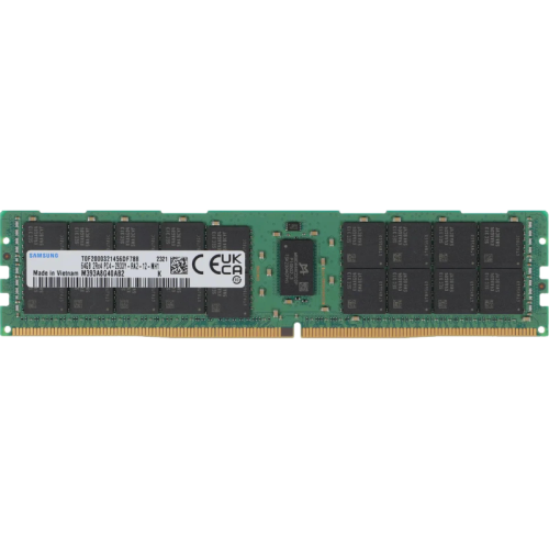 Память оперативная/ Samsung DDR4 64GB RDIMM 3200 1.2V pulled