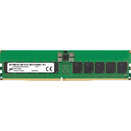 Память оперативная/ Micron 64GB DDR5 4800MT/s CL46 2Rx4 ECC Registered DIMM 288pin