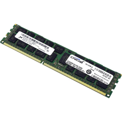 Память оперативная/ Crucial 8GB DDR3L 1600 MT/s (PC3-12800) DR x4 RDIMM 240p