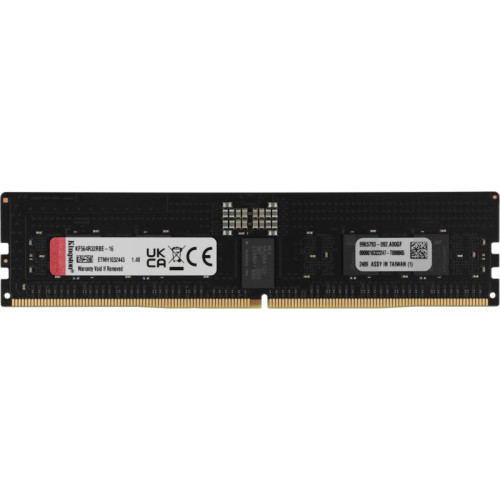 Память DDR5 Kingston KF564R32RBE-16 16Gb DIMM ECC Reg PC5-51200 CL32 6400MHz