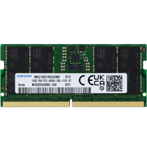 Память оперативная/ Samsung DDR5 16GB SODIMM 4800MHz 1Rx8, 1.1V
