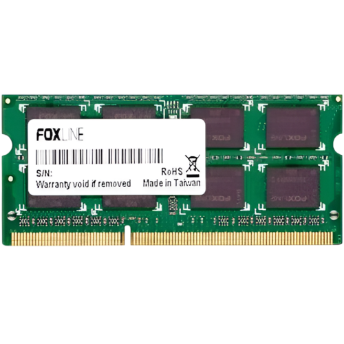 Память оперативная/ Foxline SODIMM 32GB 3200 DDR4 ECC CL22 (2Gb*8)