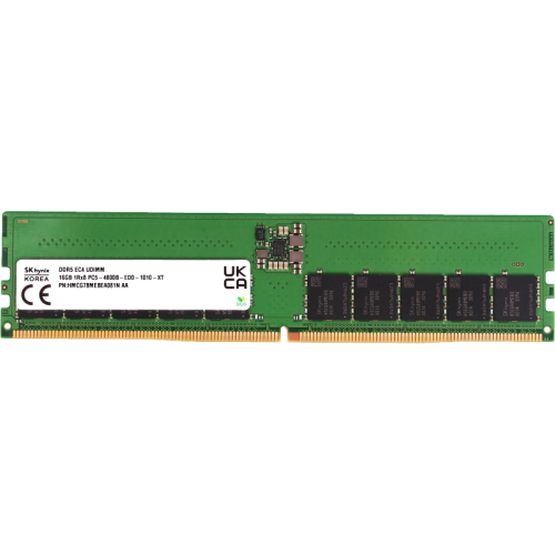 Память оперативная/ Hynix 16GB 4800MHz DDR5 UDIMM ECC