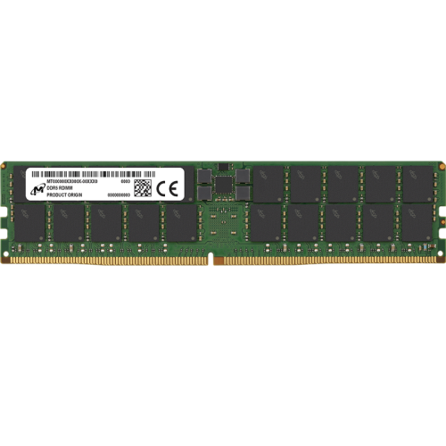 Память оперативная/ Micron 64GB DDR5 5600 MT/s CL46 2Rx4 ECC Registered DIMM 288pin