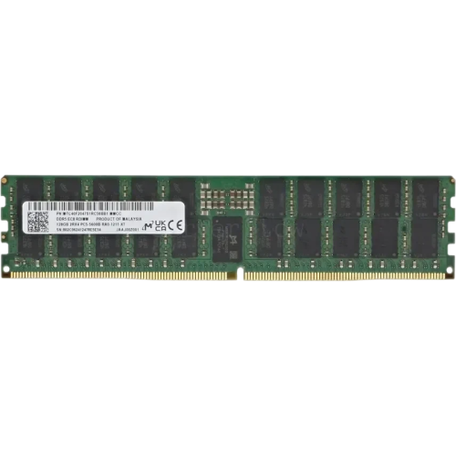 Память оперативная/ Micron 128GB DDR5 6400 MT/s CL46 2Rx4 ECC Registered DIMM 288pin