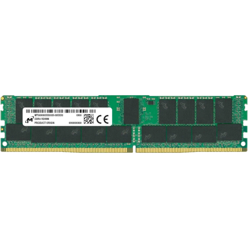 Память оперативная/ Micron 32GB DDR4 3200 MT/s CL22 2Rx4 ECC Registered DIMM 288pin pulled