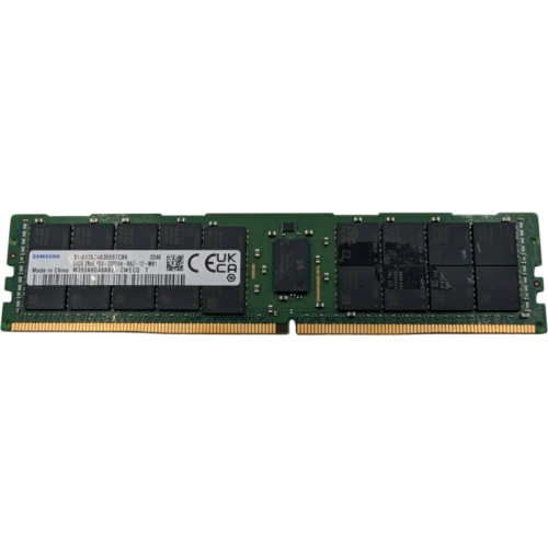 Память оперативная/ Samsung DDR4 64GB RDIMM 3200 1.2V pulled