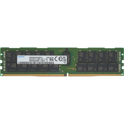 Память оперативная/ Samsung DDR4 64GB RDIMM 3200 1.2V pulled