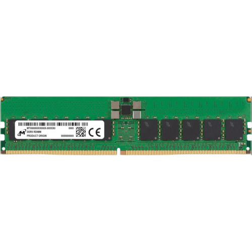 Память оперативная/ Micron 96GB DDR5 6400 MT/s CL52 DR ECC Registered DIMM 288pin