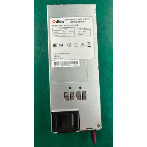 Блок питания серверный/ Server power supply Qdion Model U1A-D10550-DRB-H P/N:99MAD10550I1170122 CRPS 1U Module 550W Efficiency 80 Plus Platinum, Gold Finger (option), Cable connector: C14 Блок питания серверный/ Server power supply Qdion Model U1A-D10550-DRB-H P/N:99MAD10550I1170122 CRPS 1U Module 550W Efficiency 80 Plus Platinum, Gold Finger (option), Cable connector: C14