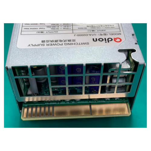 Блок питания серверный/ Server power supply Qdion Model U1A-D2000-J P/N:99MAD12000I1170113 CRPS 1U Module 2000W Efficiency 94+, Gold Finger (option), Cable connector: C14 Блок питания серверный/ Server power supply Qdion Model U1A-D2000-J P/N:99MAD12000I1170113 CRPS 1U Module 2000W Efficiency 94+, Gold Finger (option), Cable connector: C14