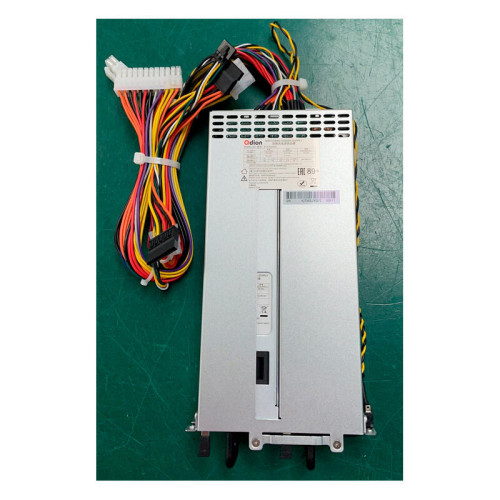Блок питания серверный/ Server power supply Qdion Model R1A-KH0400 P/N:99RAKH0400I1110210 1U Slim Redundant 400W AC-DC Efficiency 80 Plus Silver, Cable connector: C14