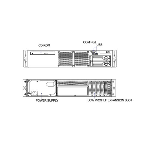 Блок питания/ 850W PS/2 ATX (Acbel) for CS-R27S