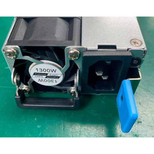 Серверный блок питания Qdion Model PSR-1600-PT CRPS 1U Module 1600W Efficiency 80 Plus Platinum, Gold Finger (option), Cable connector: C14 [U1A-D11600-DRB/99MAD11600I1170311]