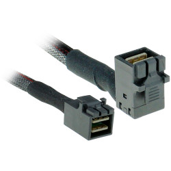 Набор кабелей/ Cable kit AXXCBL850HDHRS Kit of 2 cables,  875mm Cables with straight SFF8643 to right angle SFF8643 connectors, for RAID modules with vert connectors in 1U systems