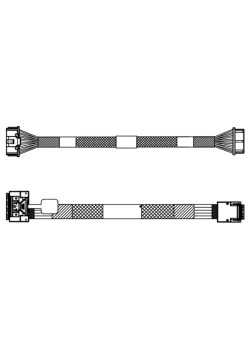 Комплектующие корпусов Lenovo ThinkSystem SR630 V3 M.2 SATA/x4 NVMe CFF RAID Cable Kit (Cable kit for use with ThinkSystem M.2 SATA/x4 NVMe 2-Bay Adapter with the use of the 5350-8i Internal Adapter)