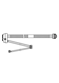 Комплектующие корпусов Lenovo ThinkSystem SR630 V3 M.2 NVMe 2-Bay RAID Cable Kit (Cable kit for use with ThinkSystem M.2 NVMe 2-Bay RAID Adapter)