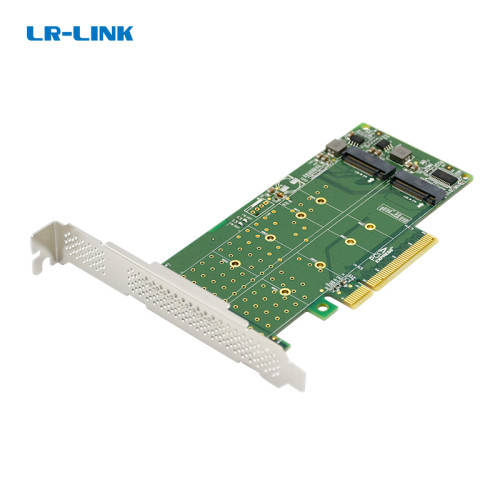 Адаптер для SSD/ PCIe x8 to 2-Port M.2 NVMe Adapter