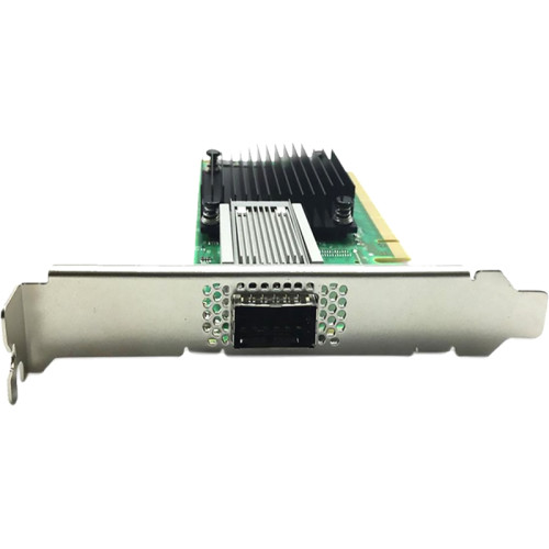 Сетевая карта Infiniband/ CX555A ConnectX®-5 VPI adapter card, EDR IB (100Gb/s) and 100GbE, single-port QSFP28, PCIe3.0 x16, tall bracket, ROHS R6