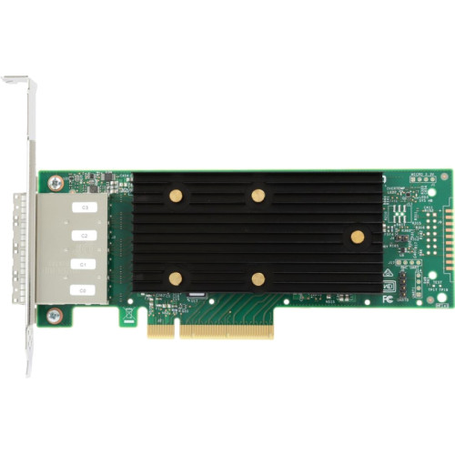 HBA адаптер Broadcom 9400-16e/ MegaRAID SAS 9400-16e (16-Port Ext., 12Gb/s SAS/SATA/PCIe (NVMe),PCIe3.1)