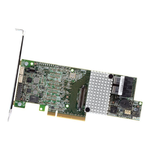 RAID контроллер/ Intel® RAID Controller RS3DC040 12Gb/s SAS, 6Gb/s SATA, LSI3108 ROC Mainstream Intelligent RAID 0,1,5,10,50,60 add-in card with x8 PCIe 3.0, 4 internal ports, MD2 Low Profile form factor.