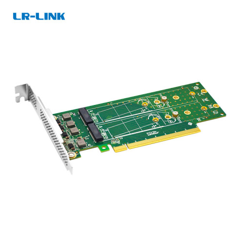 Адаптер для SSD/ PCIe x16 to 4-Port M.2 NVMe SSD Adapter