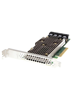 Контроллер/ MegaRAID SAS 9460-16i SGL (16-Port Int., 12Gb/s SAS/SATA/PCIe (NVMe), PCIe 3.1, 4GB DDR4)