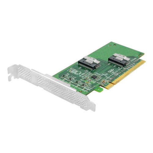 Адаптер для SSD/ PCIe x16 to Two SlimSAS SFF-8654 8i Adapter