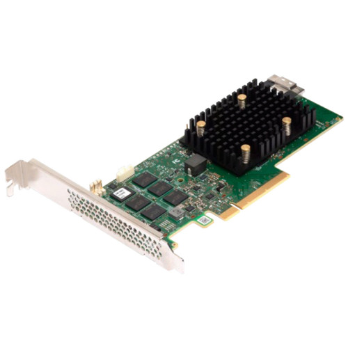 Контроллер/ MegaRAID SAS 9500-8i SGL (05-50077-03) PCIe v4 x8 LP, Tri-Mode SAS/SATA/NVMe 12G HBA, 8port(2*int SFF8654), 3808 IOC, RTL {5}