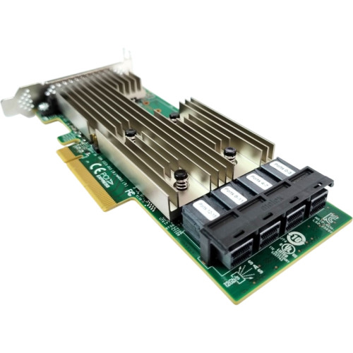 Broadcom HBA-адаптер LSI 9305-16i SGL PCIe 3.0 x8 LP, SAS/SATA 12G HBA, 16port (4*int SFF8643)/ LSI MegaRAID 9305-16i SGL PCIe 3.0 x8 LP, SAS/SATA 12G HBA, 16port (4*int SFF8643)