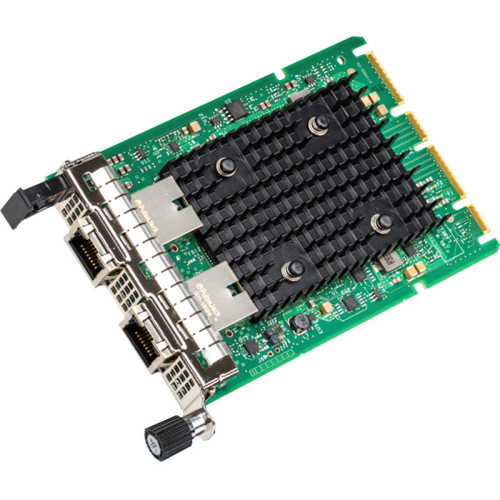 Сетевая карта/ Intel® Ethernet Network Adapter X710-T2L for OCP 3.0, Dual Ports RJ45, X710-AT2, 10GbE/5GbE/2.5GbE/1GbE/100Mb, OCP 3.0 PCIe v3.0 (8.0GT/s), QoS, VMDq, SR-IOV, iSCSI/NFS