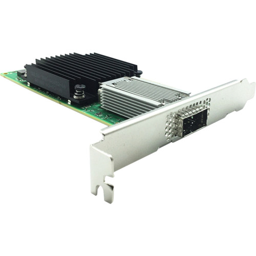 сетевая карта/ ConnectX®-5 VPI adapter card, EDR IB (100Gb/s) and 100GbE, single-port QSFP28, PCIe3.0 x16, tall bracket, ROHS R6