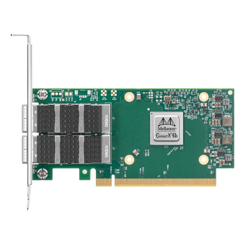 Сетевая карта/ CX623106A ConnectX-6 Dx EN adapter card, 100GbE, Dual-port QSFP56, PCIe 4.0 x16, No Crypto, Tall Bracket