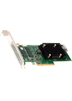 Контроллер/ MegaRAID SAS 9560-8I SGL (8-Port Int., 12Gb/s SAS/SATA/PCIe (NVMe), PCIe 4.0, 4GB DDR4)