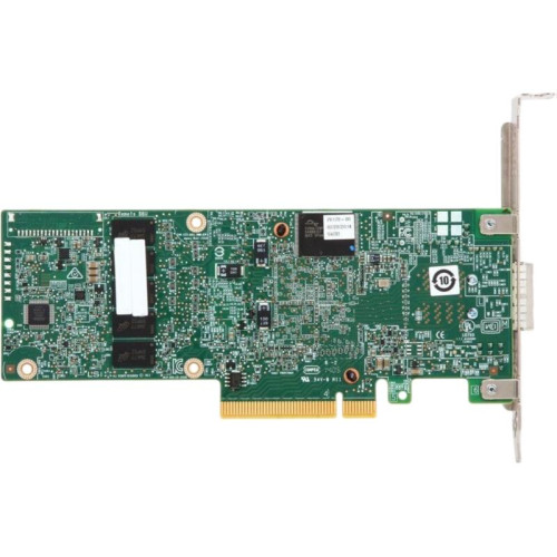 Контроллер MegaRAID SAS 9380-8E/ LSI MegaRAID SAS 9380-8E SGL (8-Port Ext., 12Gb/s SATA+SAS, PCIe 3.0, 1GB DDRIII)