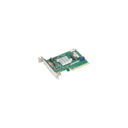 NVMe контроллер/ 2-Port Retimer, x8 PCIe Gen 4, Low Profile AOC, RoHS