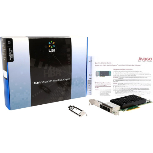 HBA адаптер LSI 9305-16E/ LSI SAS 9305-16E SGL (PCIe 3.0 and 12Gb/s, mini-SAS HD SFF8644 х4) HBA адаптер LSI 9305-16E/ LSI SAS 9305-16E SGL (PCIe 3.0 and 12Gb/s, mini-SAS HD SFF8644 х4)