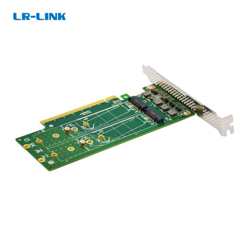 Адаптер для SSD/ PCIe x16 to 4-Port M.2 NVMe SSD Adapter