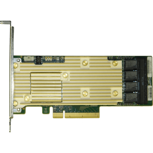 Контроллера RAID/ Intel® RAID Adapter RSP3TD160F Tri-mode PCIe/SAS/SATA , SAS3516, 16 int. ports PCIe/SAS/SATA, RAID 0, 1, 10, 5, 50, 6, 60 +JBOD, Cache 4GB, PCIe x8 Gen3