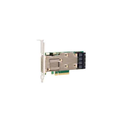 Контроллер/ MegaRAID SAS 9460-16i SGL (16-Port Int., 12Gb/s SAS/SATA/PCIe (NVMe), PCIe 3.1, 4GB DDR4)