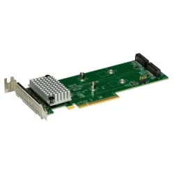 NVMe контроллер/ 2x Hybrid Gen 4 NVMe/SATA M.2 RAID 0/1Carrier, Standard