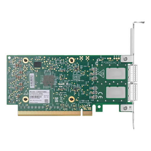 Сетевая карта/ CX623106A ConnectX-6 Dx EN adapter card, 100GbE, Dual-port QSFP56, PCIe 4.0 x16, No Crypto, Tall Bracket