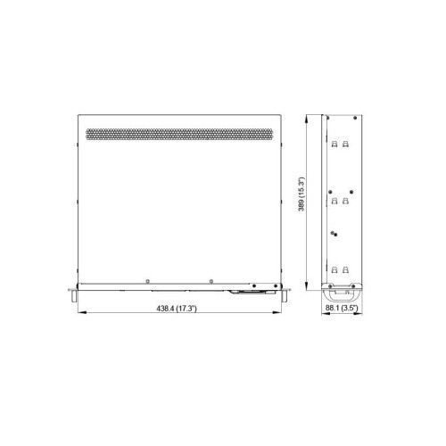 Серверный корпус/ 2U short chassis, 2*3.5'' swappable HDD tray, 2*3.5'' internal HDD bay Серверный корпус/ 2U short chassis, 2*3.5'' swappable HDD tray, 2*3.5'' internal HDD bay